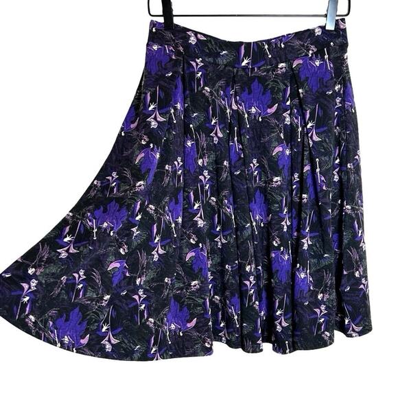 Lularoe Women’s Madison Disney Villians Maleficent Knee Length Skirt Size Small - Picture 3 of 6
